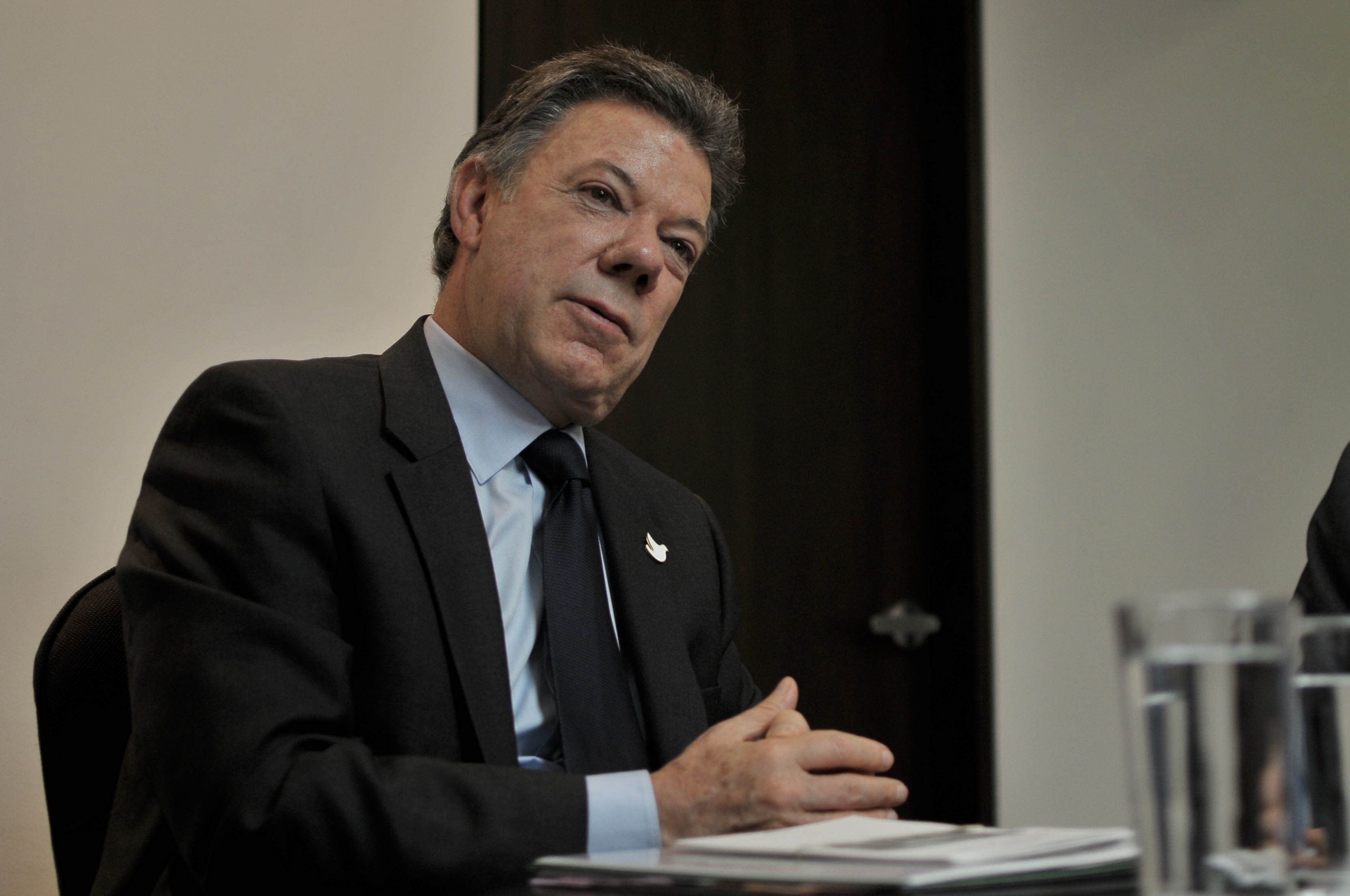 Juan Manuel Santos ya se vacunó en Estados Unidos