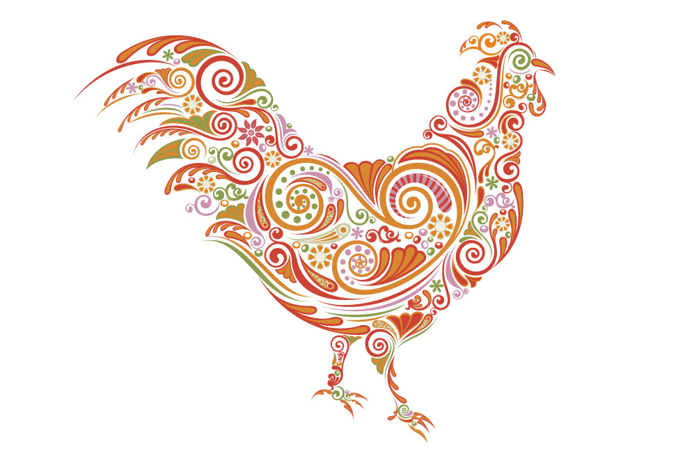 El Gallo es un trabajador que además se entrega a su familia, sus finanzas y sus ideas de renovación. Este animal representa el estatus quo. Es conservador y detesta la incertidumbre y los cambios abruptos, y el problema es que en el año de la Rata serán muchos. El Gallo adora conversar alrededor de la chimenea y sacar su guitarra. Le interesa relacionarse, mostrarse. No pierde oportunidad para dictar su visión del mundo, que pretende que todos sigan. Cuando el Gallo sigue un camino espiritual puede llegar a convertirse en un ser de adoraciones multitudinarias. Busca que los demás le hagan caso y que las cosas se resuelvan como él dice. Pero el año de la Rata es diverso, lleno de giros, vueltas, imprevistos... Esto desacomoda al Gallo. Lo saca de sus zonas mullidas y deliciosas, lo obliga a estar más atento y sigiloso para entender hacia dónde se moverán los hilos. Al Gallo le dirán que no. Yoga o meditación y, sobre todo, recordar que las cosas que le molestan de los demás son espejos para hacer sus propias transformaciones.