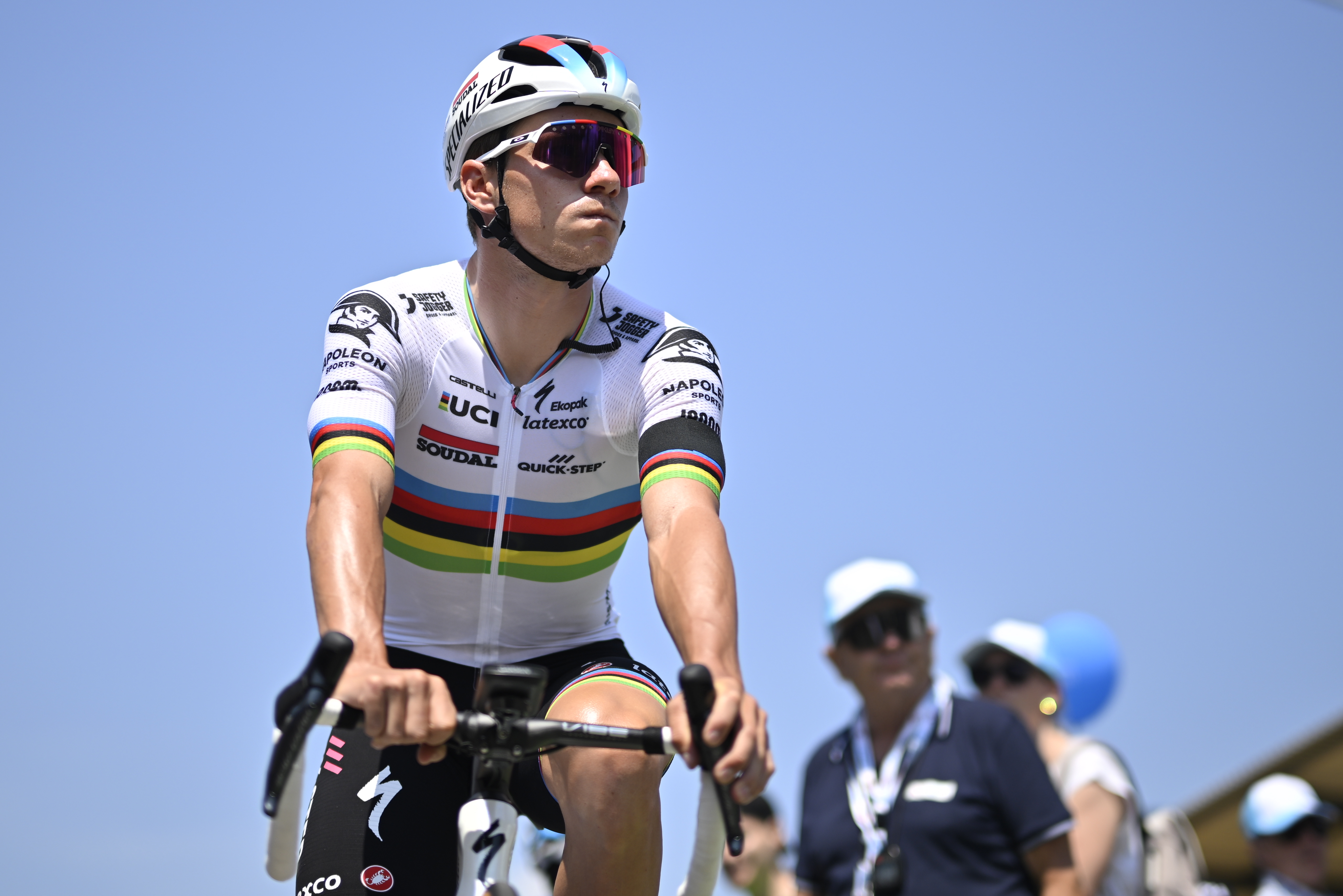 Remco Evenepoel, el gran favorito del Mundial de ruta en Glasgow