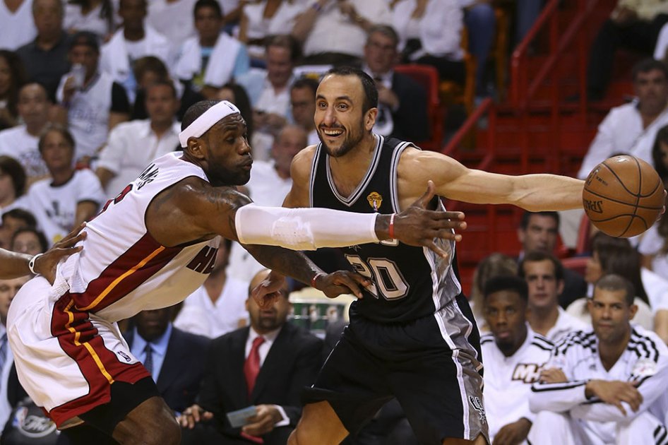 Ginóbili continuará dos años más en los Spurs