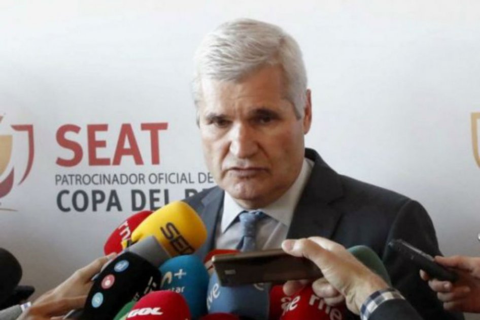 Pere Gratacós, director de Relaciones Institucionales del Barcelona. Foto: AFP