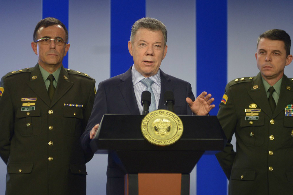 Juan Manuel Santos, presidente de Colombia.  / SIG