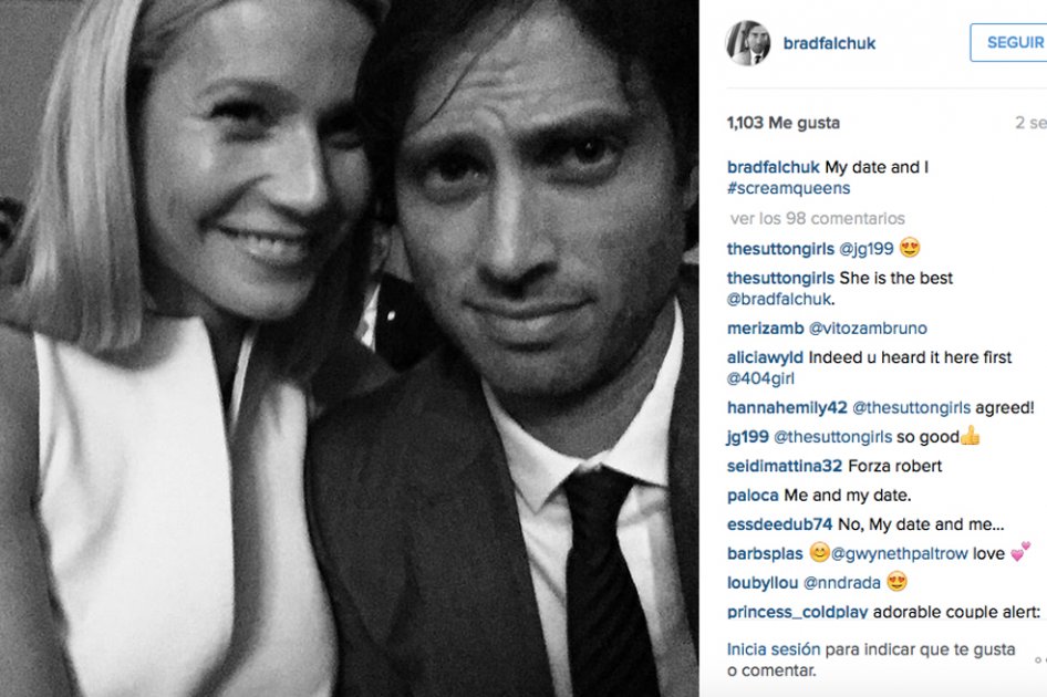 Gwyneth Paltrow afianza su relación con Brad Falchuk