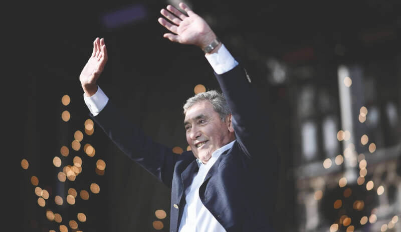 Eddy Merckx, hospitalizado tras sufrir una caída mientras montaba en bicicleta