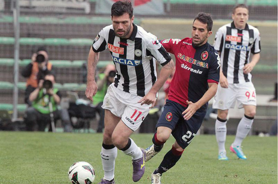 Udinese vence al Cagliari y se pone 5º provisional del ‘calcio’