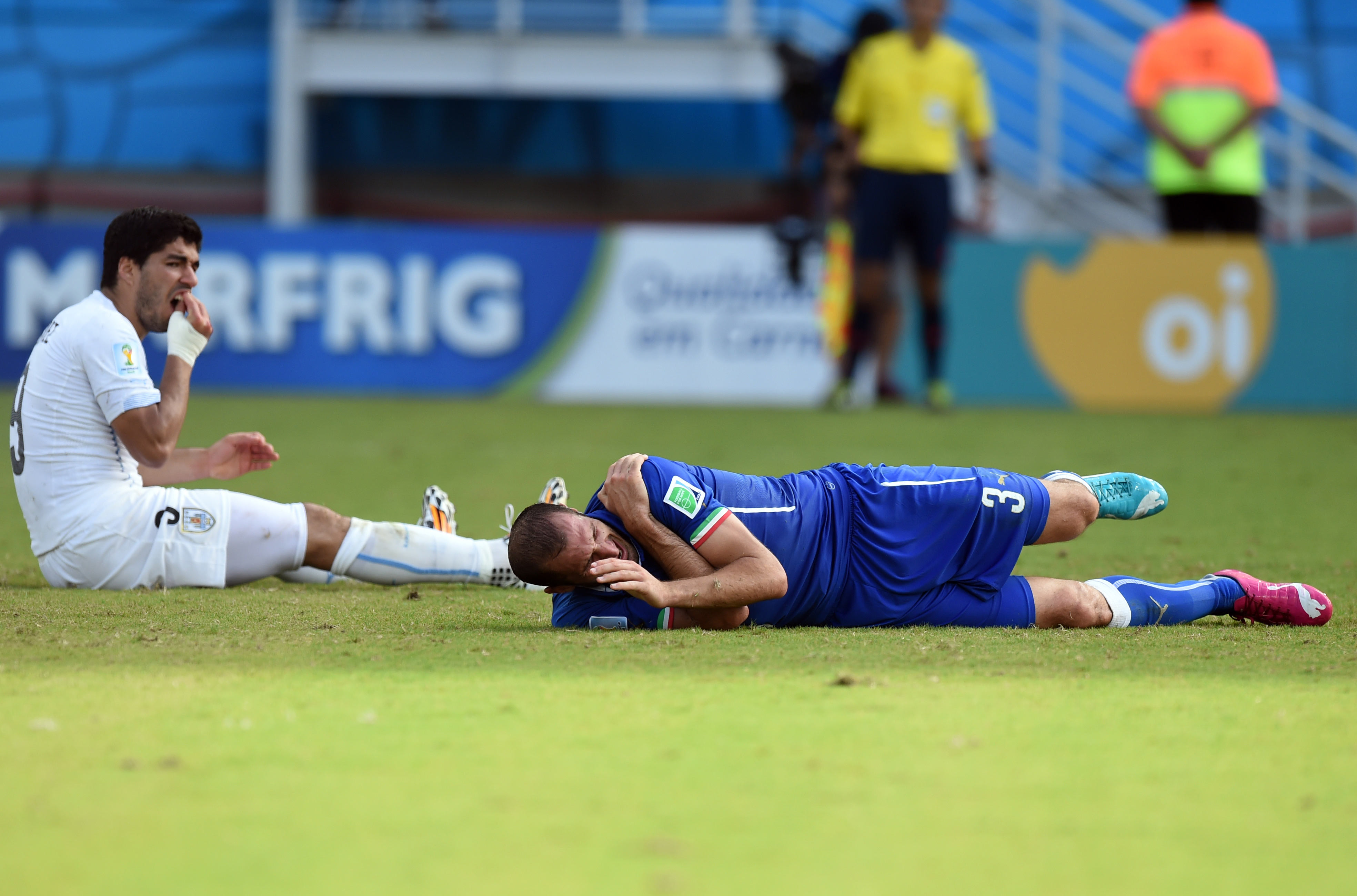 Después del mordisco, reencuentro Suárez-Chiellini se dará en Liga de Campeones