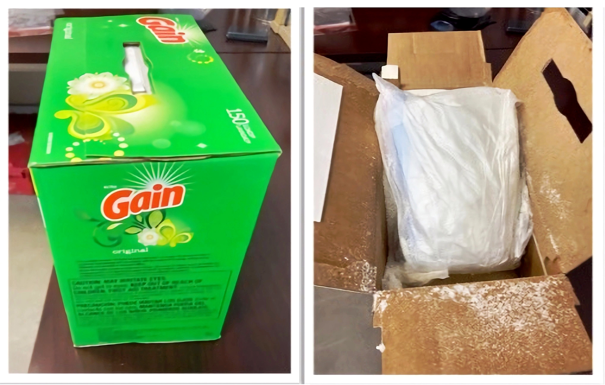 Condenado a seis años de prisión un hombre que distribuía droga en cajas de detergente
