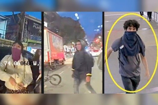 Publican cartel de los más buscados tras ataques contra TransMilenio en la Av. Caracas