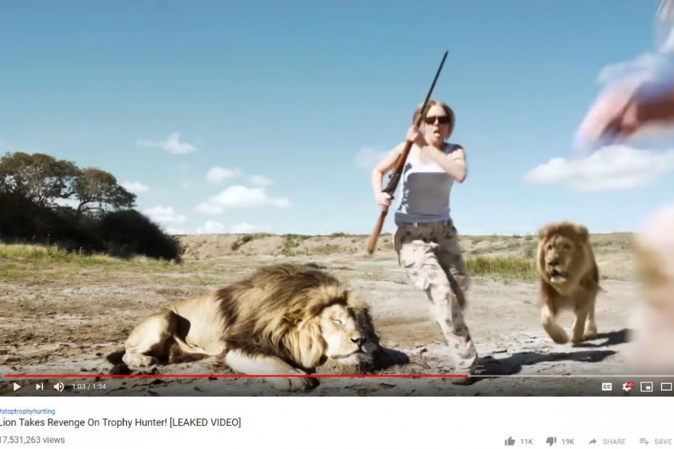 Captura de pantalla del video en YouTube hecha el 4 de enero de 2019.