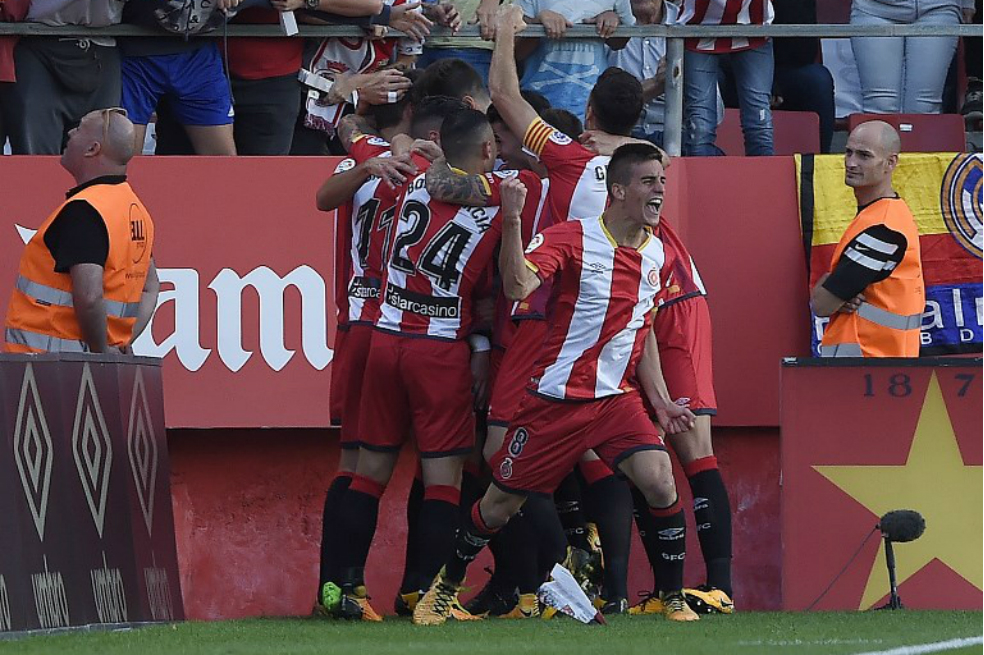 El recién ascendido Girona derrota a Real Madrid en la Liga de España