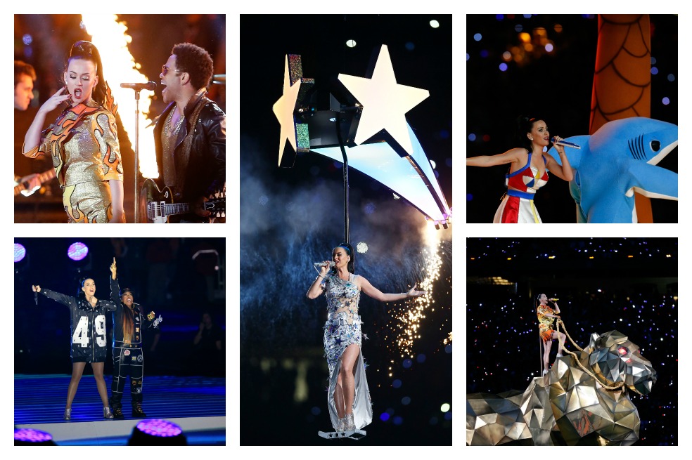 Katy Perry en el Super Bowl 2015