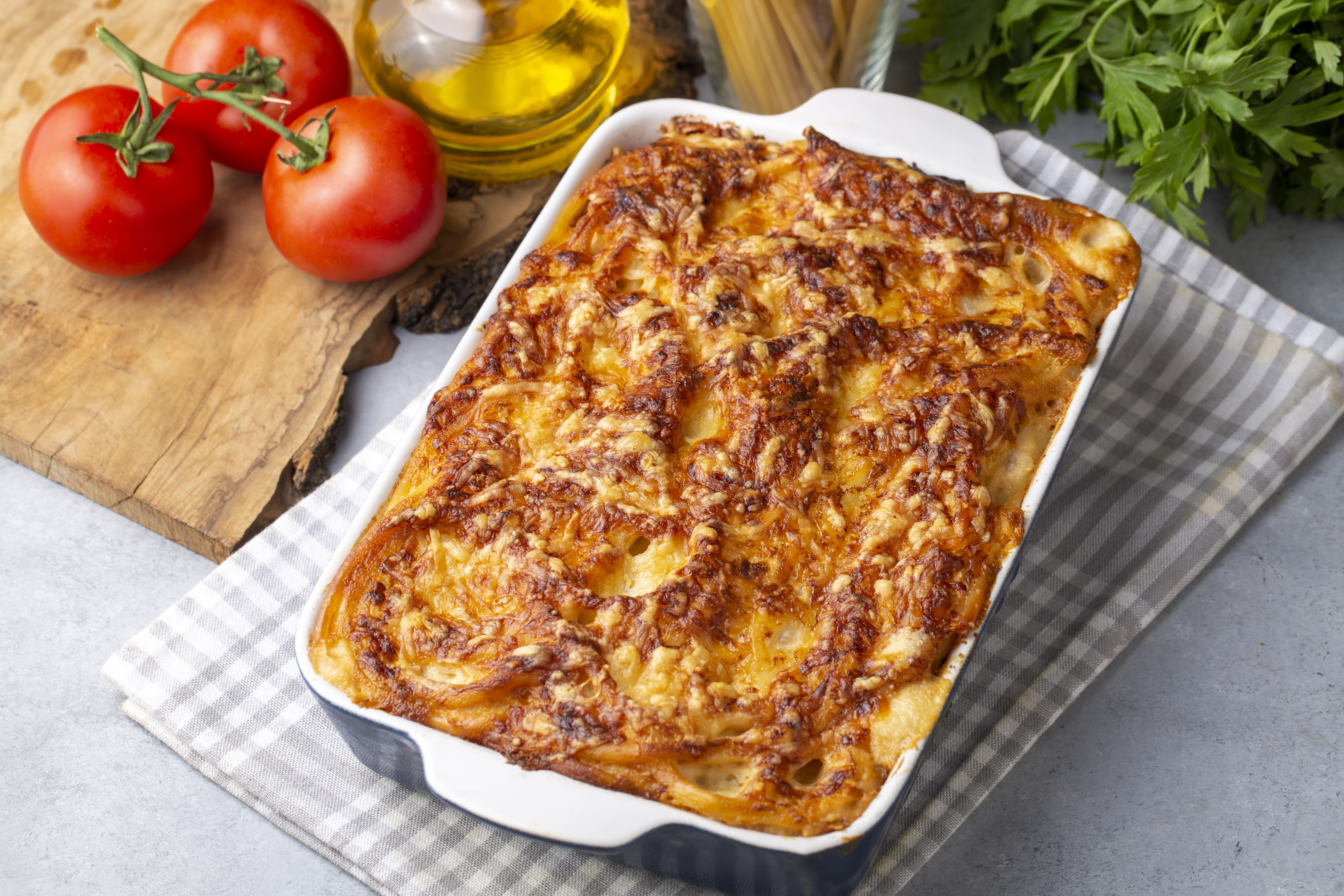 Este es el paso a paso para preparar una exquisita pasta gratinada