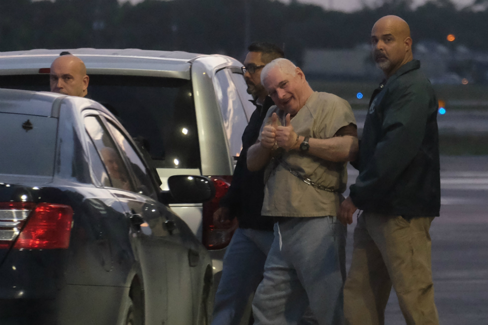 Estados Unidos extradita a Panamá al expresidente Martinelli, acusado de espionaje