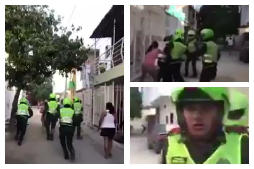 Policías impidieron que periodista grabara cuando golpeaban y pateaban a un ciudadano