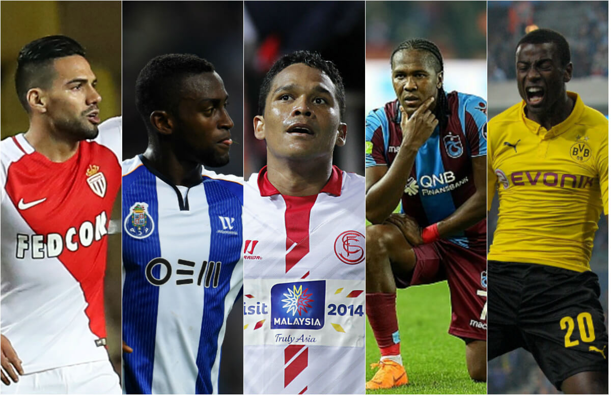 Los cinco colombianos con 100 goles en Europa