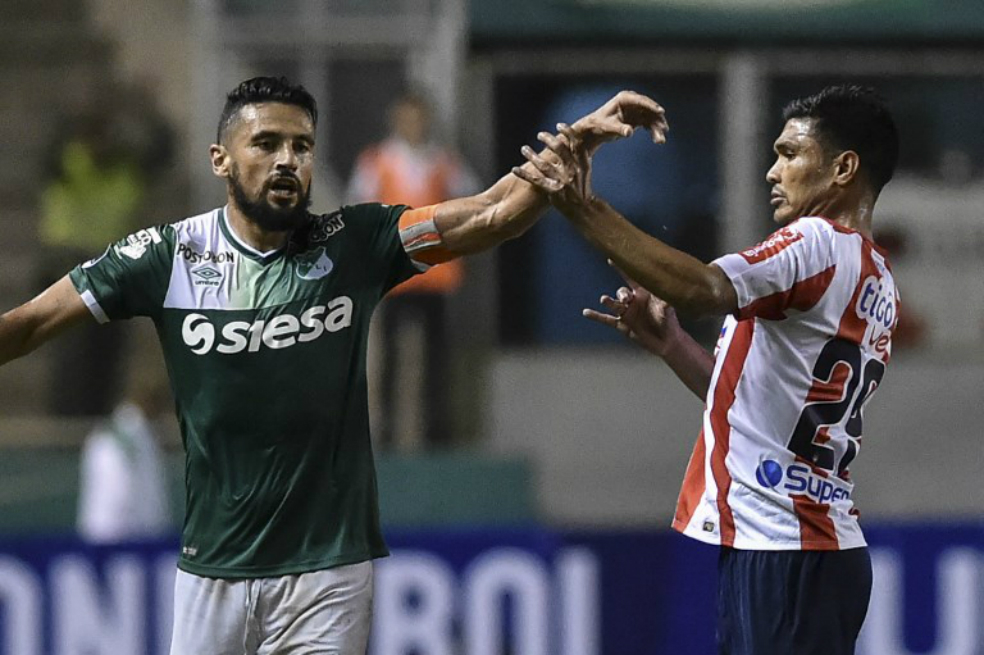 Con un hombre menos, Júnior rescata empate ante Cali en la Copa Sudamericana