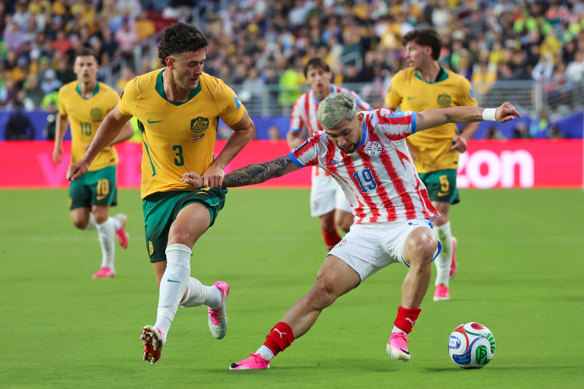 Terminó el Grupo D del Mundial: Australia avanzó de ronda y Paraguay está a un paso