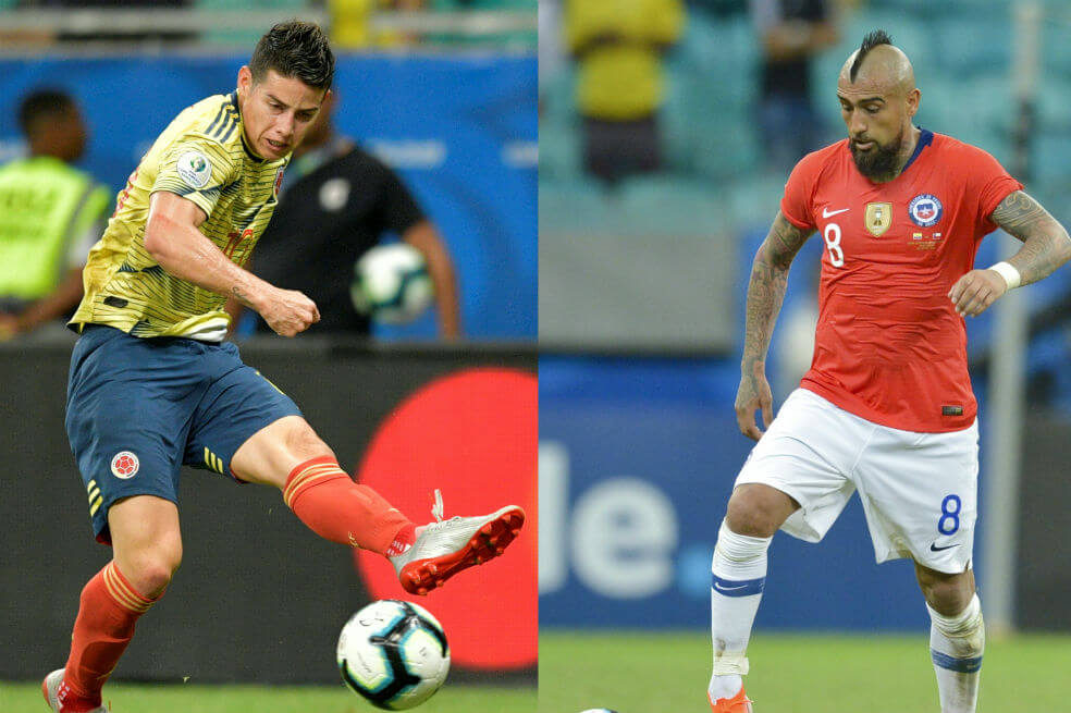 Arturo Vidal y su mensaje para James Rodríguez