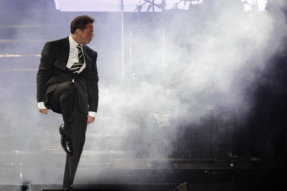 Exitoso concierto de Luis Miguel en Perú