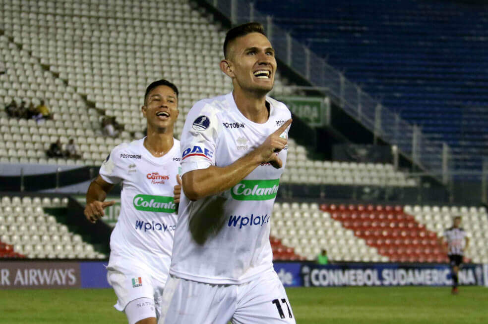 Once Caldas se trajo un empate de Paraguay por Copa Sudamericana