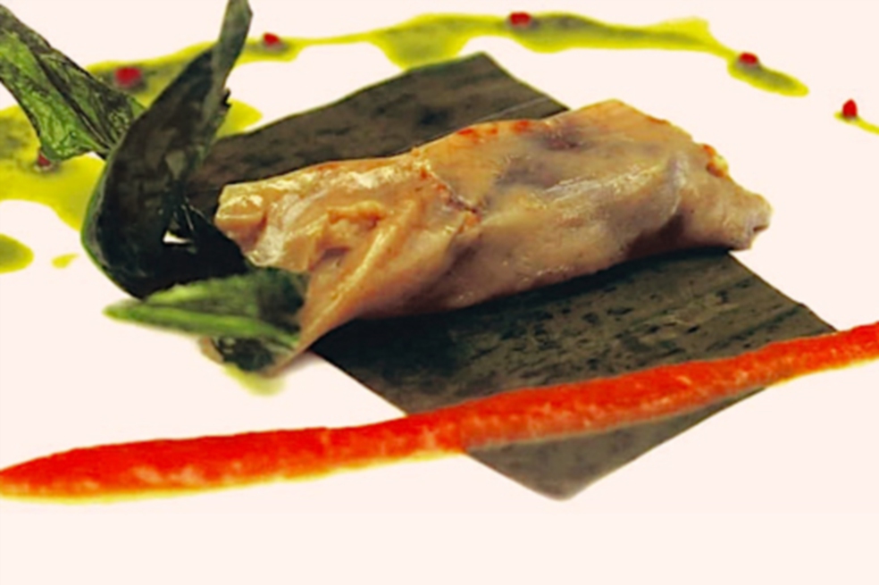 La elaboración del tamal de piangua expresaba técnicas armonizadas con métodos tradicionales aplicados a la innovación. / Cortesía
