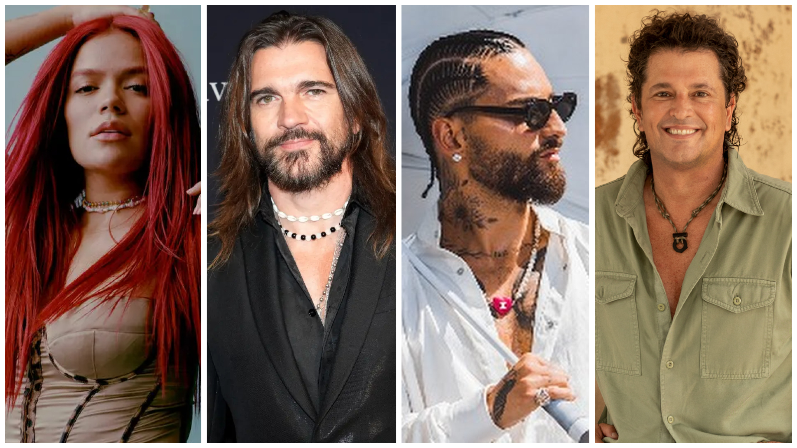 Karol G, Juanes, Maluma, Carlos Vives y más colombianos nominados al Grammy Anglo
