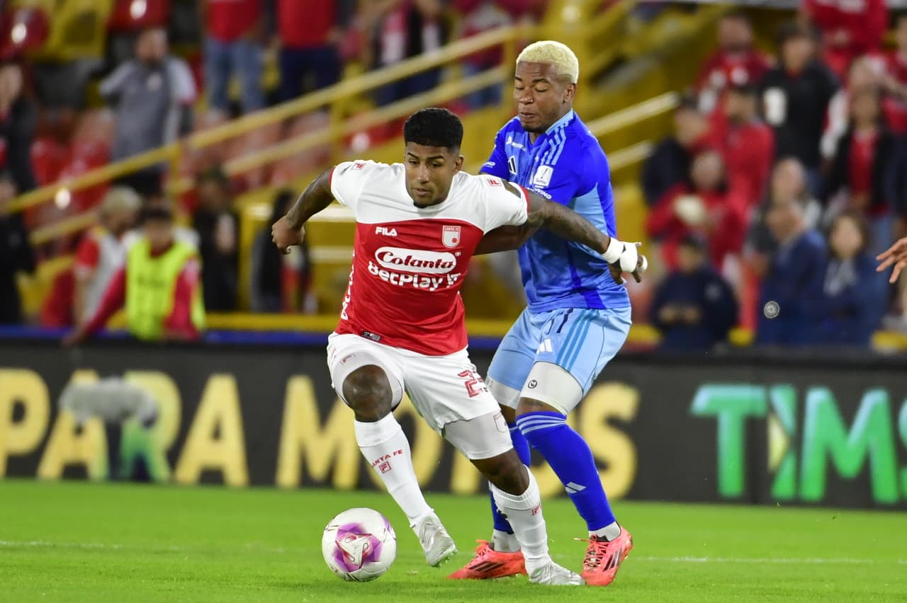 ¡Ojo! Santa Fe confirmó lesión de Harold Santiago Mosquera