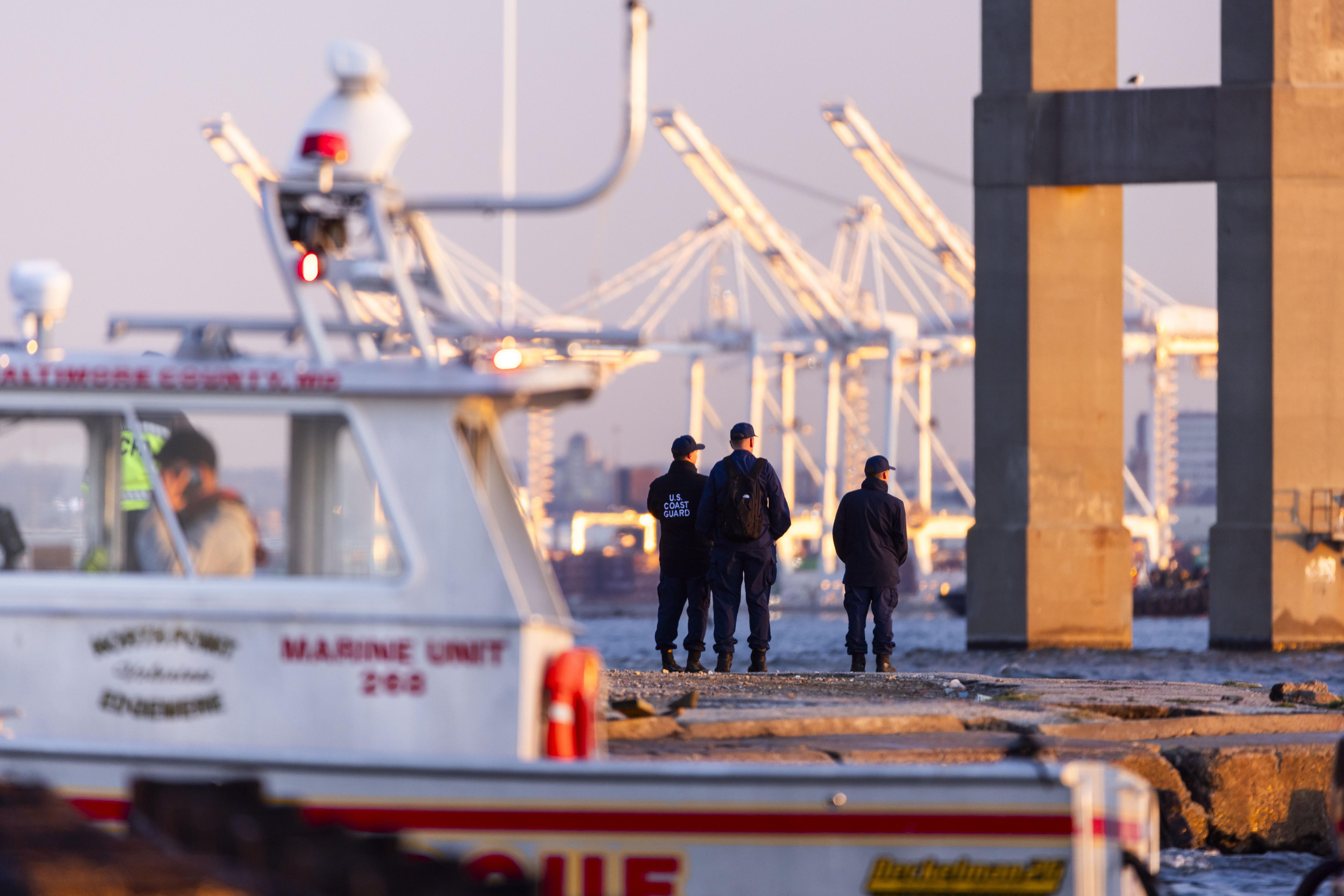 Tragedia en el puente de Baltimore: suspenden la búsqueda de desaparecidos