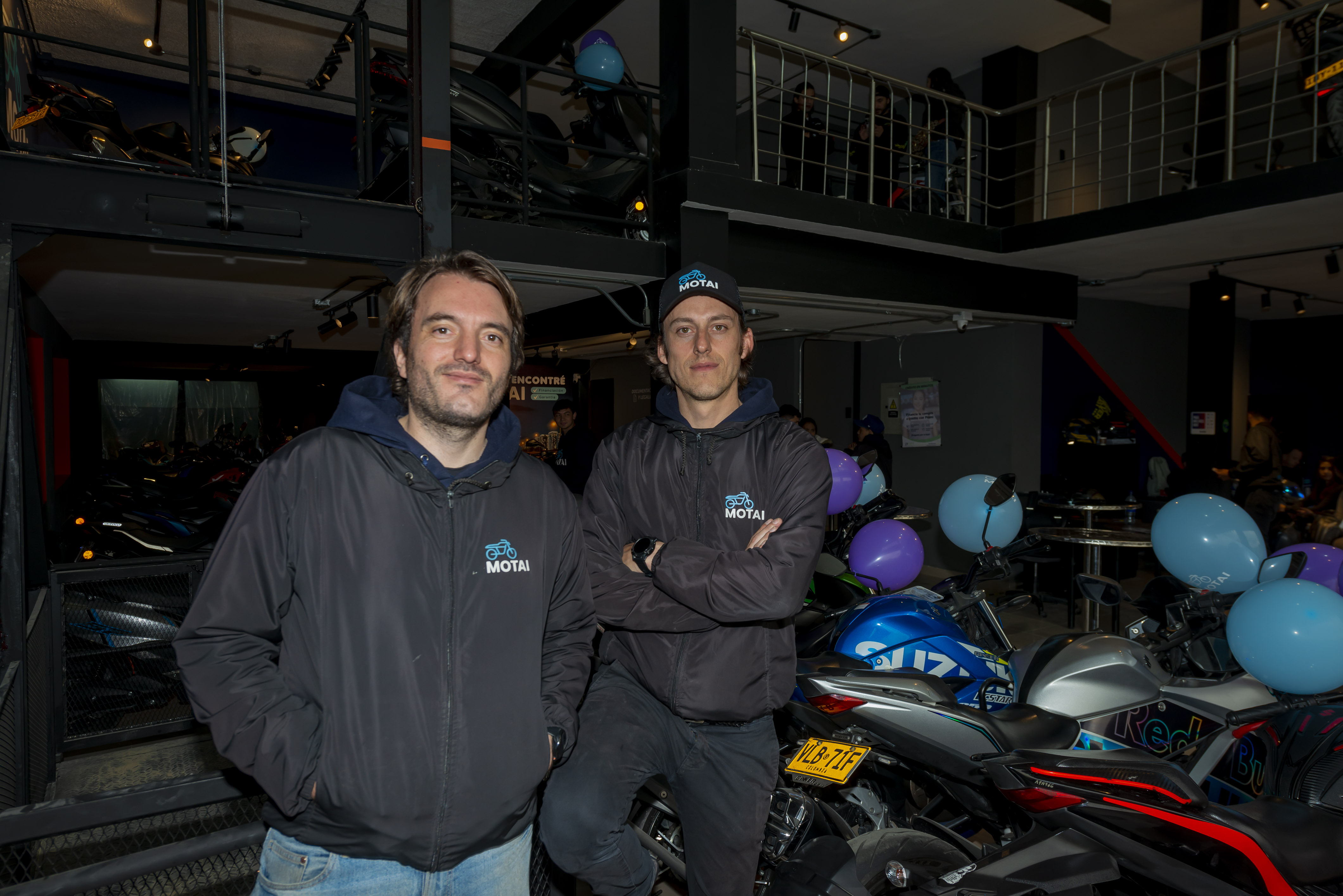 Alex Burrowes y Mauricio Gil,  cofundadores de Motai.