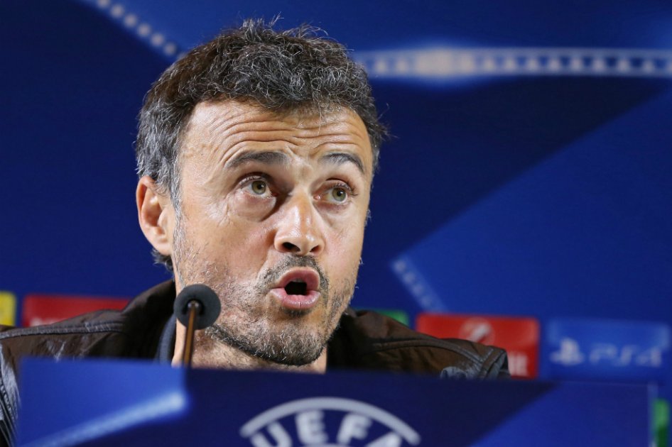Luis Enrique: «Hoy no hemos sufrido nada»