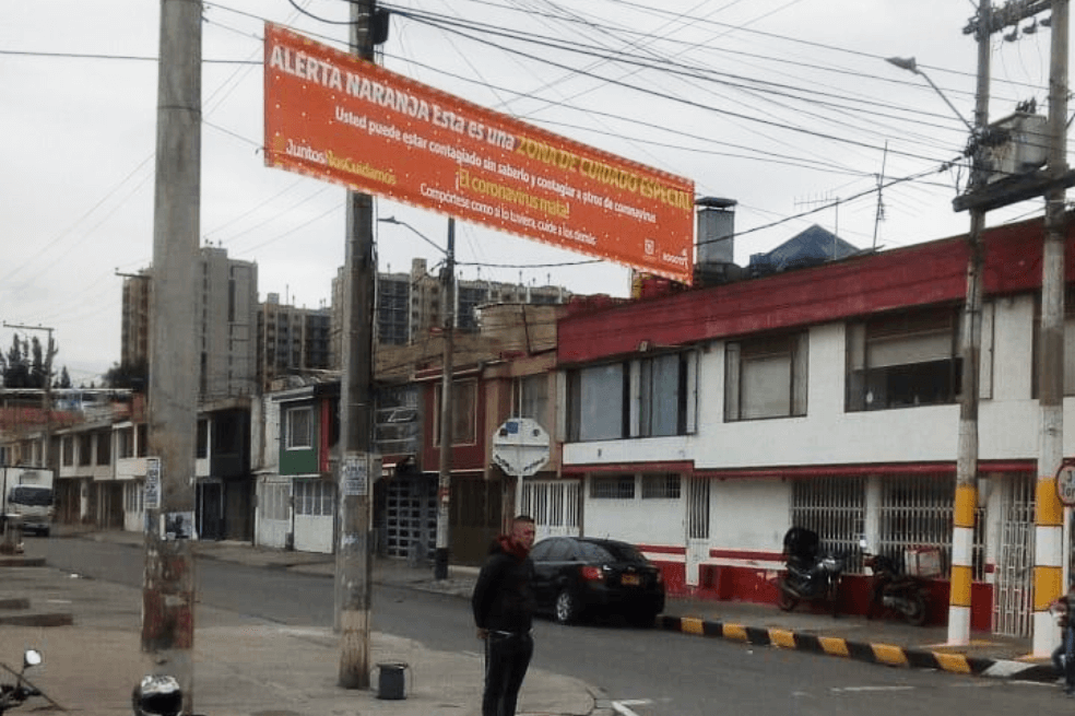 Vallas en la localidad de Bosa: ¿nueva zona de alerta naranja?