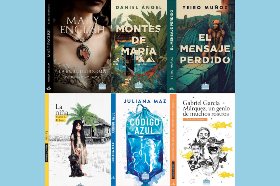 Estos son seis autores colombianos que presentarán sus obras en la Feria del Libro de Madrid