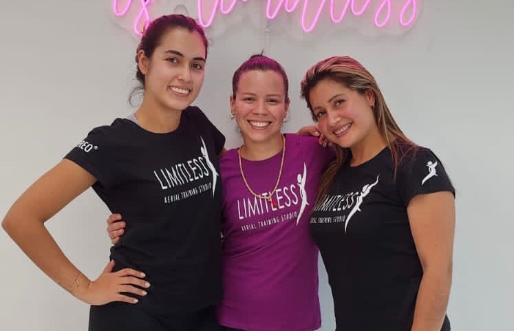 Ellas crearon un centro de entrenamiento aéreo enfocado en metodologías mixtas