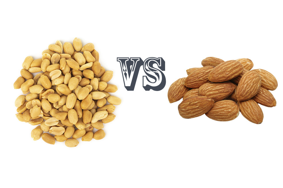 Maní vs. Almendras: ¿Cuál es más saludable?