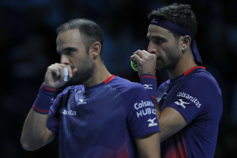 Cabal y Farah perdieron en su debut en el Torneo de Maestros