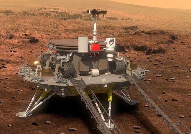 Sonda china entrará en la órbita de Marte en febrero