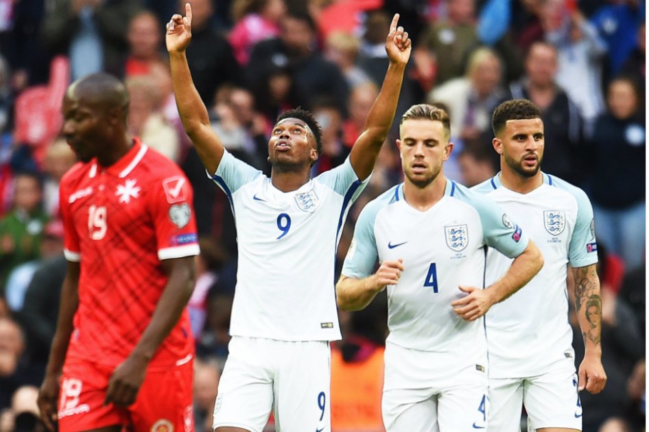 Inglaterra venció 2-0 a Malta y es líder del Grupo F en las eliminatorias europeas