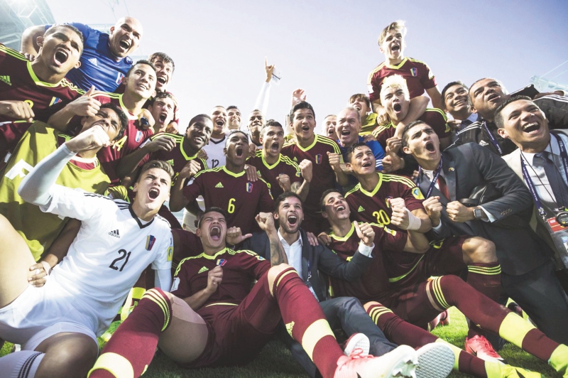 Venezuela, unida por el fútbol