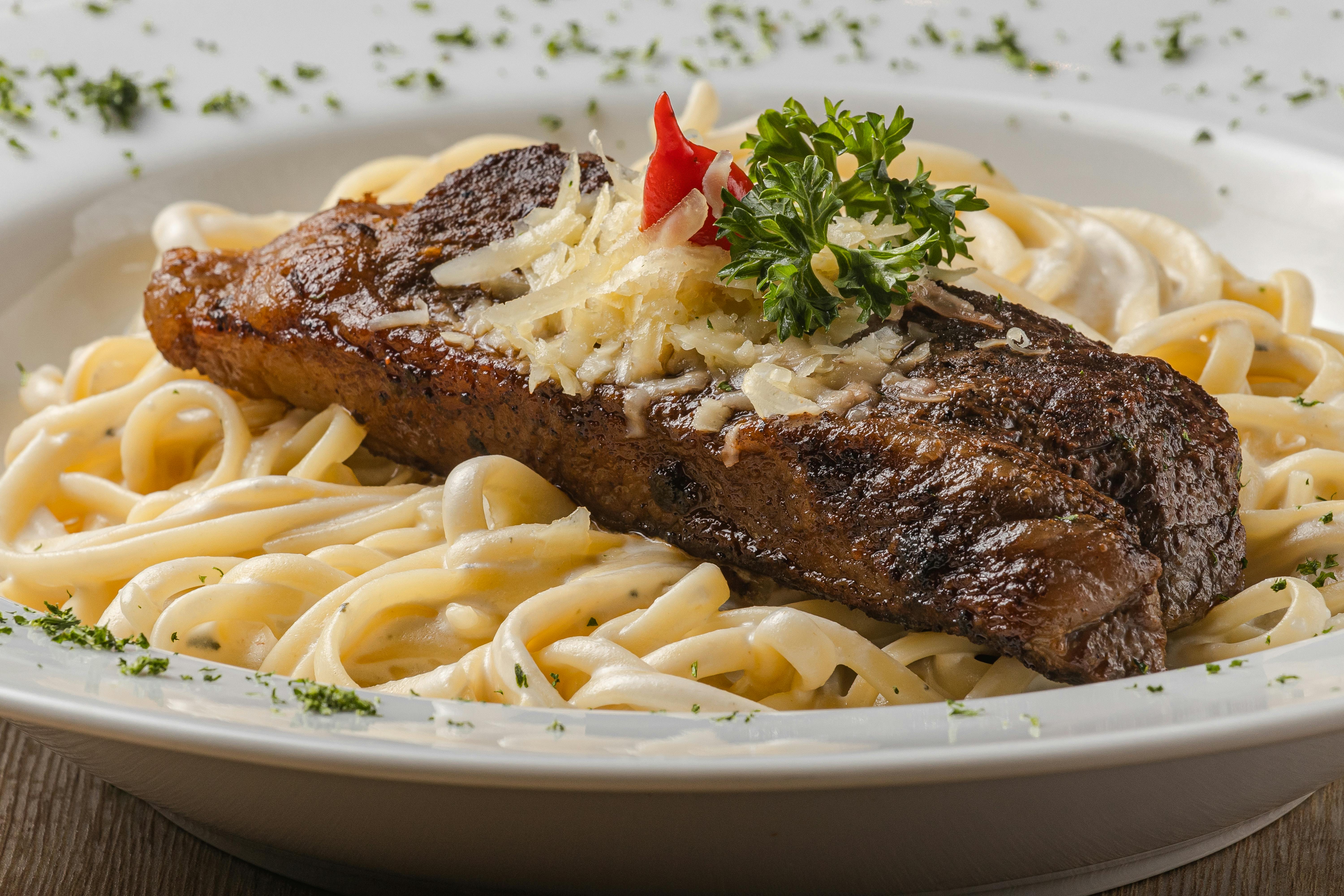 Pasta con carne