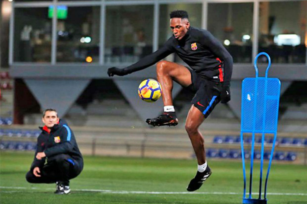 Valverde: «Yerry Mina puede jugar mañana»
