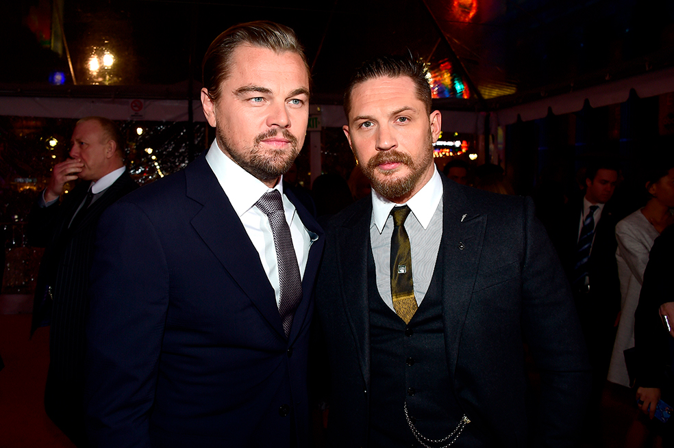 Tom Hardy se tatúa dos años después de perder apuesta con Leonardo DiCaprio