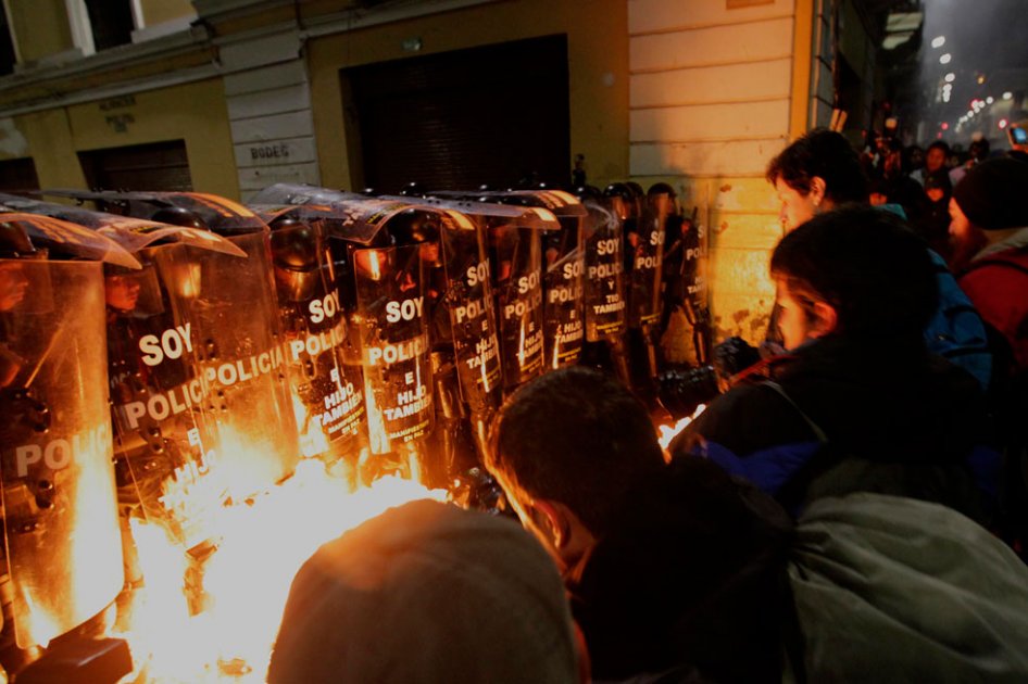 Correa denuncia agresión y tilda de «fracaso» marcha opositora en Ecuador