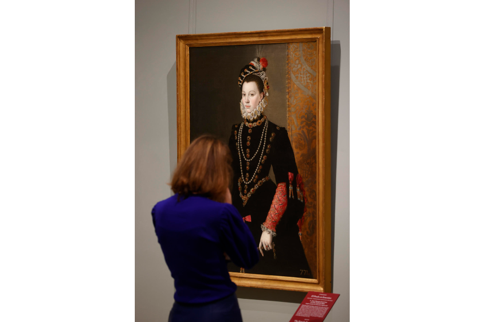 Retrato de la reina Isabel de Valois, de Juan Pantoja de la Cruz. Este mes, la pinacoteca cumplió 203 años y lo celebró con la entrada gratuita durante toda la jornada (sábado 10 de diciembre) tanto a su colección como a las exposiciones temporales.