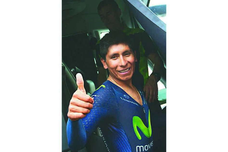 Nairo sigue quinto en la Vuelta a España