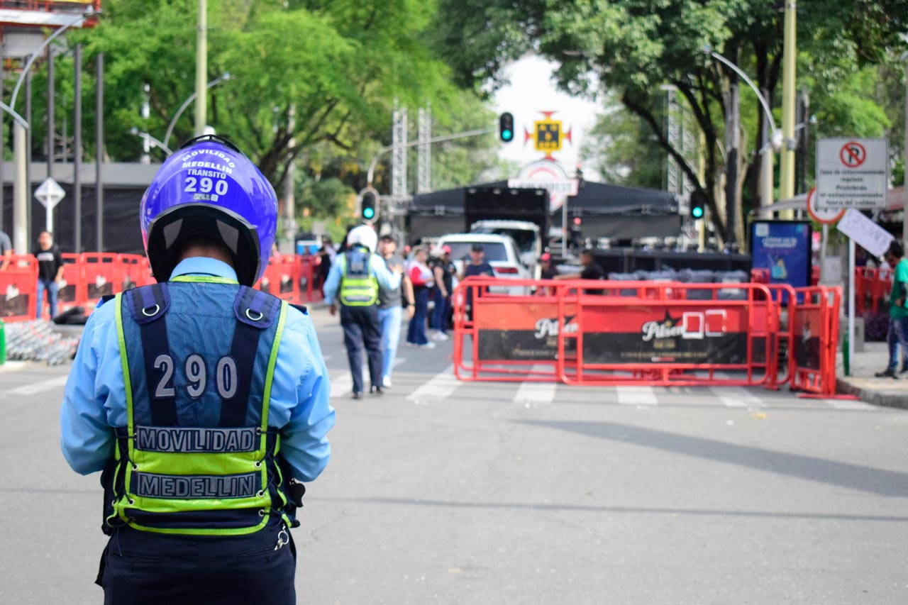 ¿Cuáles serán los cierres viales en Medellín este fin de semana?