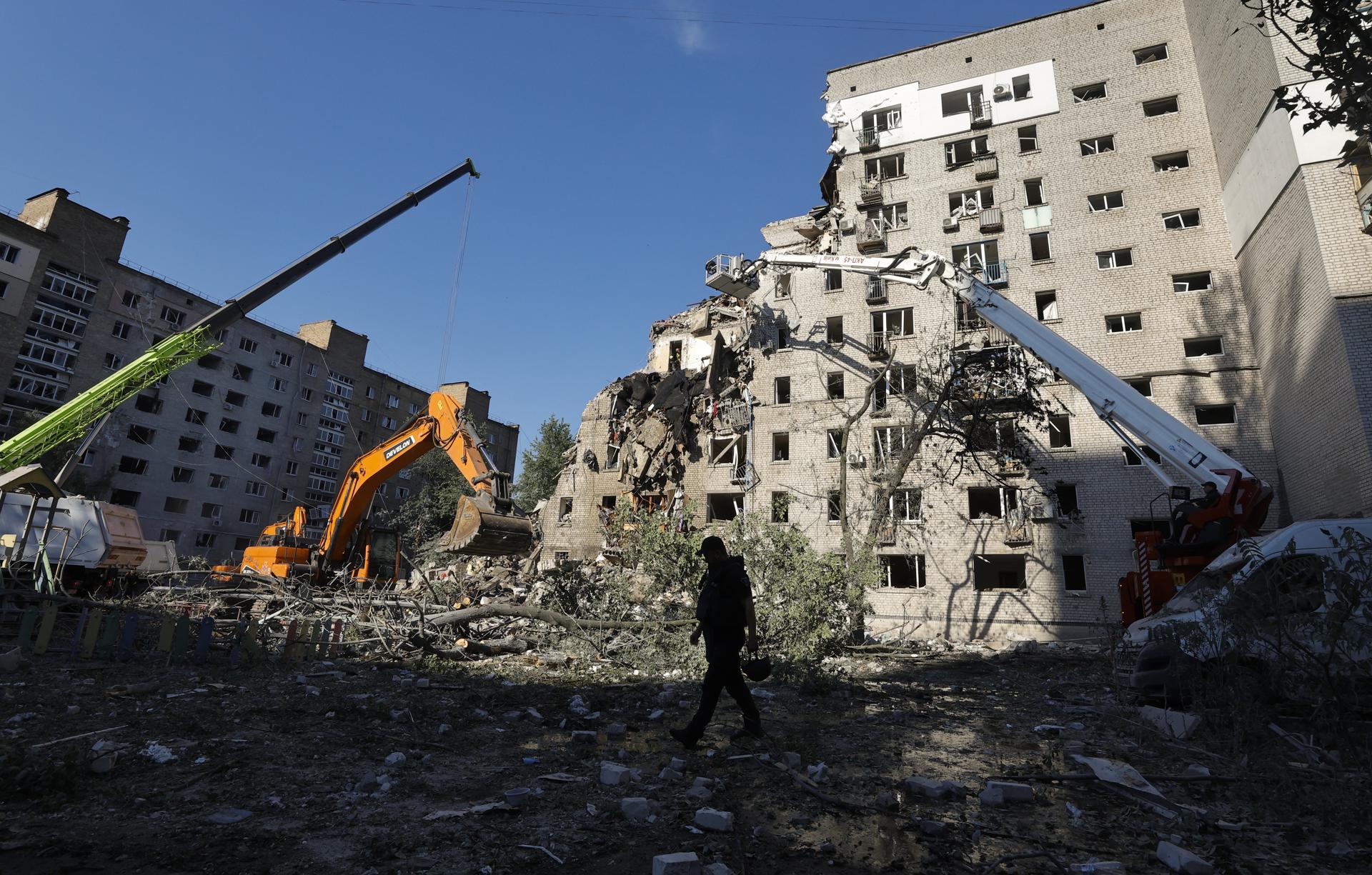 Rusia ejecutó el peor ataque contra Kiev, capital de Ucrania: hay casi 20 muertos