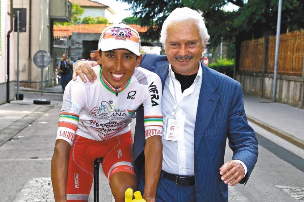 Murió Gianni Savio, el mánager que descubrió a Egan Bernal