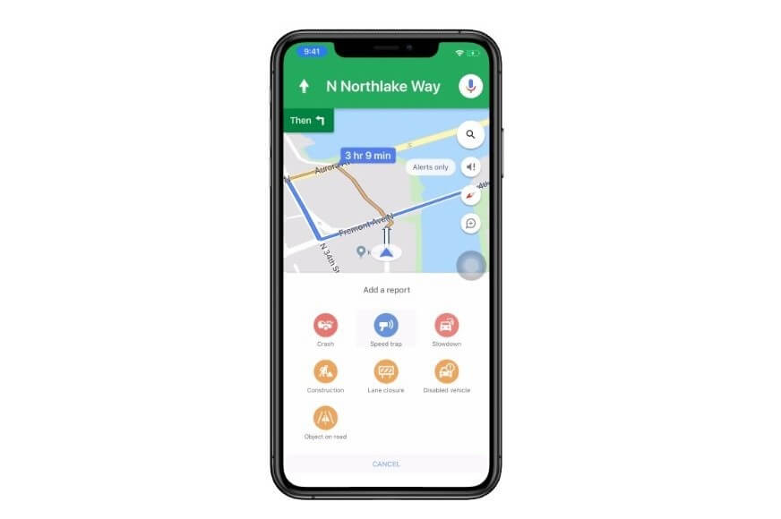 Google Maps permite reportar incidentes en la carretera