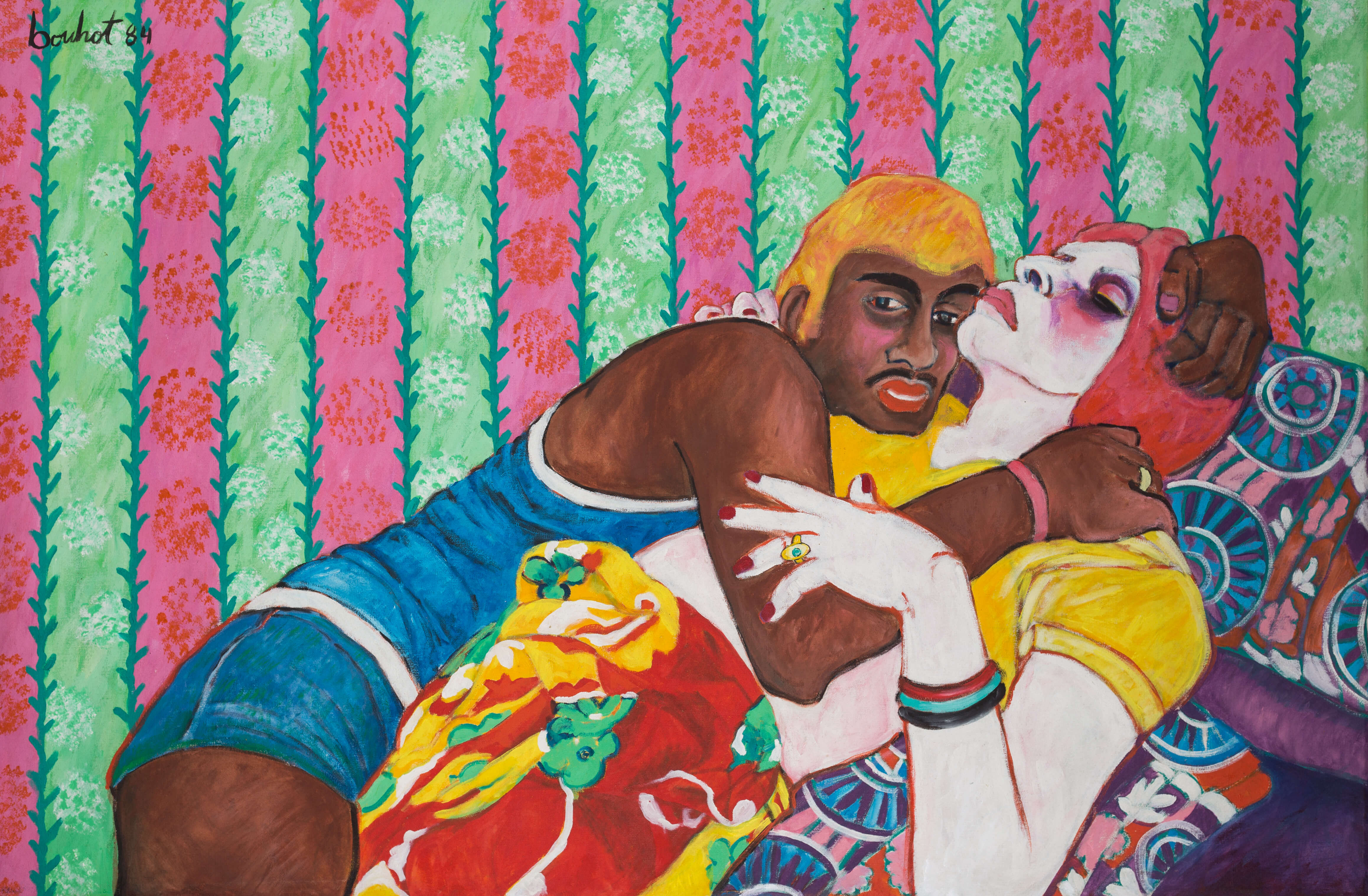 Flor María Bouhot: una flor con los labios pintados