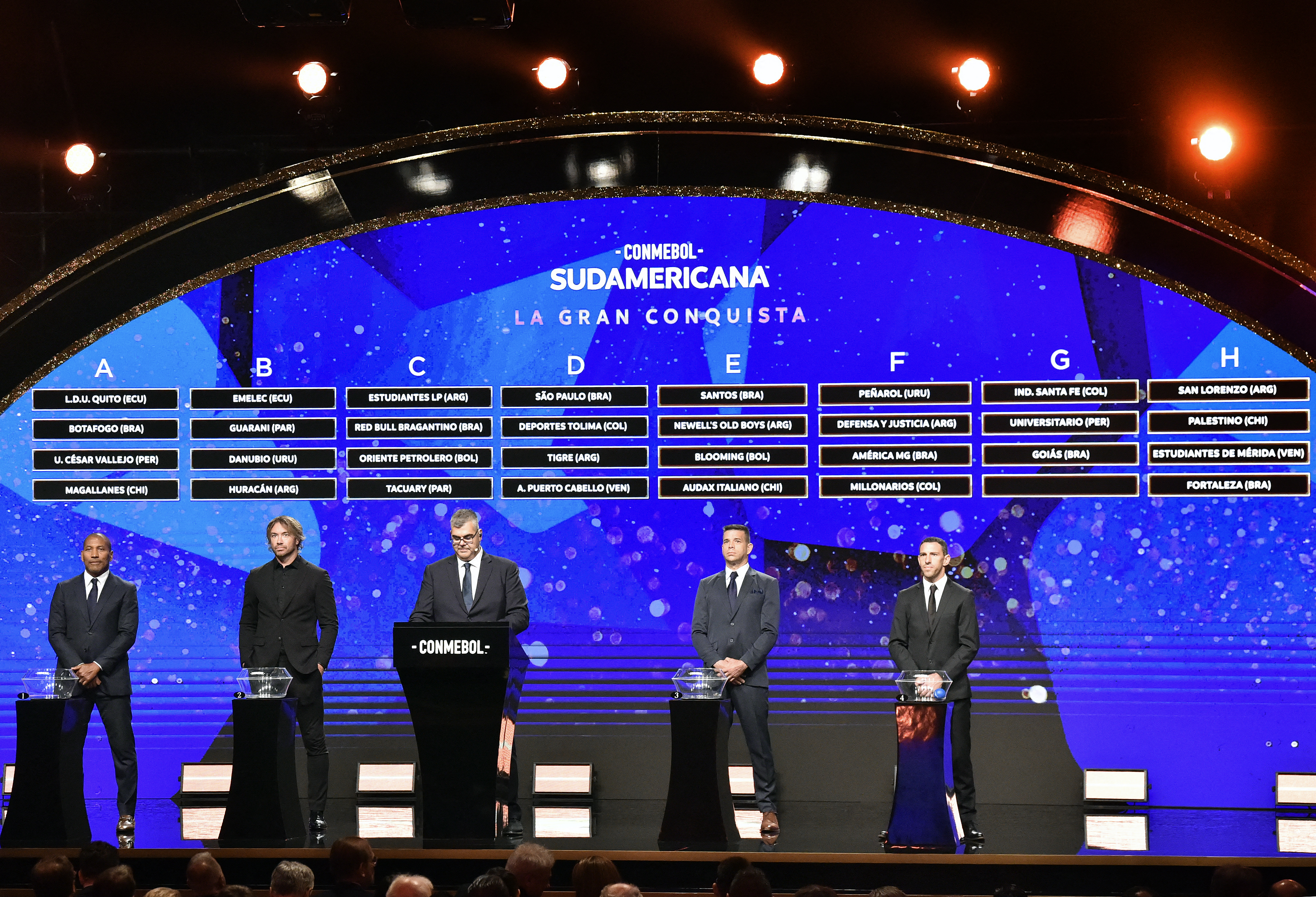 Así serán los grupos de Santa Fe y Millonarios en la Copa Sudamericana 2023